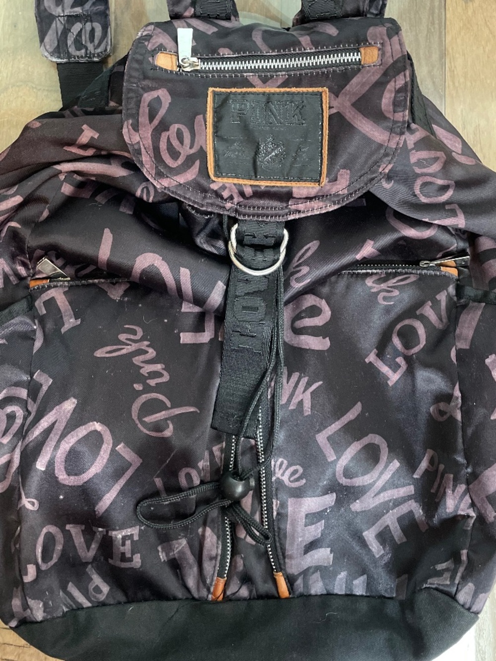 Satiny Drawstring Backpack - Picture 12 of 15